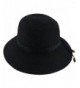 Ledamon Women's Straw Hat Wide Brim Floppy Sun Hat Beach Summer Travel Sun Protection Hat Cap - Black - CJ18598NKDS