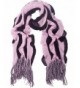 Acrylic Fashion Wavy Ruffle Knitted Tassel Ends Long Scarf Available - Fba - Purple - CI113ZMJSKP