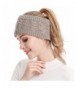 Women Winter Knit Headband Crochet Head Wrap Knitted Hairband Ear Warmer Hat for Girls - Khaki - CJ189ZUHQYZ