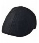 Plain Duckbill Ivy Newsboy Driving Cap Hat Black - CJ110E8Z3MF