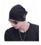 CACUSS Unisex Baggy Skull Cap Thin Stretch Cotton Beanie Hat Hip Hop Hat - Z0171_black/Coffee Cross - CM185TX4RY6