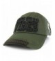 Trendy Apparel Shop Good Vibes 3D Letter Embroidered Two Tone Unstructured Baseball Cap - Olive - CO1879258CY