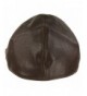 Winter Leather Duckbill Driver Hat in Men's Newsboy Caps