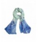 BESSKY Women's Chiffon Dots Long Soft Neck Shawl Scarves - Blue - C0124S7JM7T
