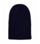 JIBIL Daily Beanie Hat- Men's Women's Winter Warm Soft Slouchy Long Cuff Skull Cap - Navy - CA185LH03TC