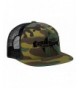 Koloa Shark Logo Mesh Back Trucker Hats in 12 Colors - Camo/Black - CW1240N33DF