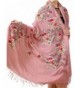 TLIH Womens Delicate Embroidered Extra Large - Pink - CW12GDWJX5N