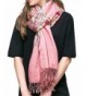 TLIH Womens Delicate Embroidered Extra Large in Cold Weather Scarves & Wraps