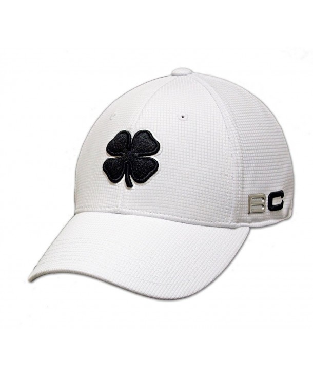 Black Clover Black/White/White Iron 1 Premium Fitted Hat - C512FOJBFY3