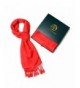 Alice Blake Premium Paisley Pashmina Scarf Shawl Wrap w/FREE Gift Box - Red/Red - C217YI6AAUX