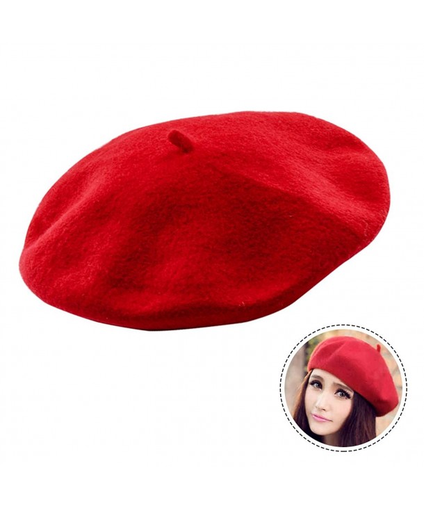Seacan French Classic Lightweight Cap Red - Red - C2189056HIZ