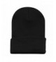 The Hat Depot 1300 Winter Unisex Plain Ski Beanie Knit Skull Hat - Black - CL1272PCDP7