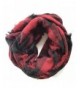 Plaid Infinity Scarf Women's Wrapables Tartan Cashmere Scarves Blanket Wrap Shawl by Brilanter - Red - CY18622X72W
