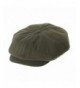 WITHMOONS Cool Cotton Baker Boy Flat Cap Monochrome Beret IVY Hat LD3603 - Green - CE17Y26RNEH