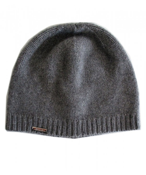 Frost Hats Everyday Cashmere Beanie Unisex Hat CSH-939 - Medium Grey - CS1897MMHI3