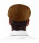 Thick Leather Driver Cabbie Hat in Men's Newsboy Caps