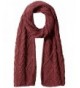 Bench Women's Careen Cable Knit Scarf - Sassafras - CR12G55UROJ