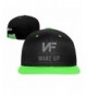 Adjustable NF Wake Up Logo Street Hip-Hop Cap - Green - C512N4YYPSL