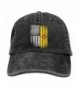 NaNa Home Usa Vintage New Mexico Flag Fashion Denim Baseball Adjustable Caps Hats - Black - CN18547KXXK