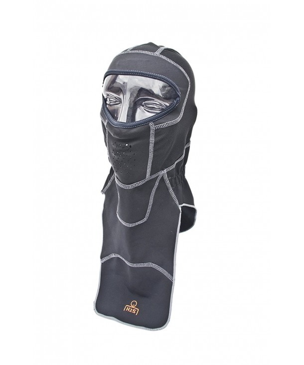 Longneck Balaclava face mask by Striker Brands Windproof Ski Mask-Black - C012ICA30EN