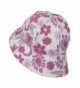 Ladies Floral Bucket Hat Lilac