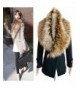 DZT1968 Women Faux Fox Fur Collar Scarf Shawl Collar Wrap Scarves - C - CH1280IHWFB