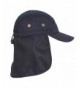 Outdoors Sun Protecting Flap Hat (Choose from different colors) - Navy - C311EMJOUBH