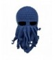 VBIGER Beard Hat Beanie Hat Knit Hat Winter Warm Octopus Hat Windproof Funny For Men & Women - Blue - CS124RJEBUB