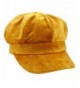 moonsix newsboy Hat-Plain Cabbie Visor Beret Gatsby IVY Caps For Women- - H-yellow(velvet) - C6188G4ZSRN