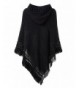Sefilko Womens Knitted Batwing Fringed