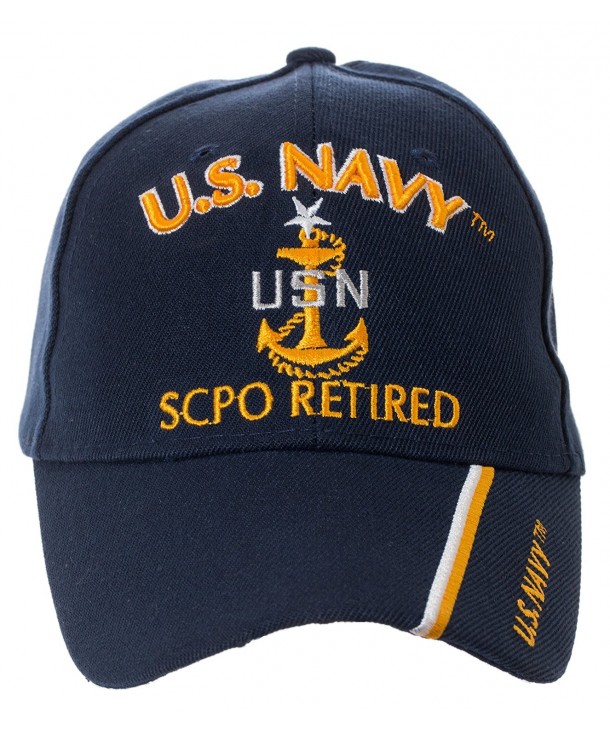 Officially Licensed US Navy Retired Baseball Cap - Multiple Ranks! - Senior Chief Petty Officer - CD182I0ZWI8