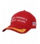 Dutch Brook Make America Great Again Donald Trump 2016 Campaign Cap Hat - Red - CW12MXRCXJ7