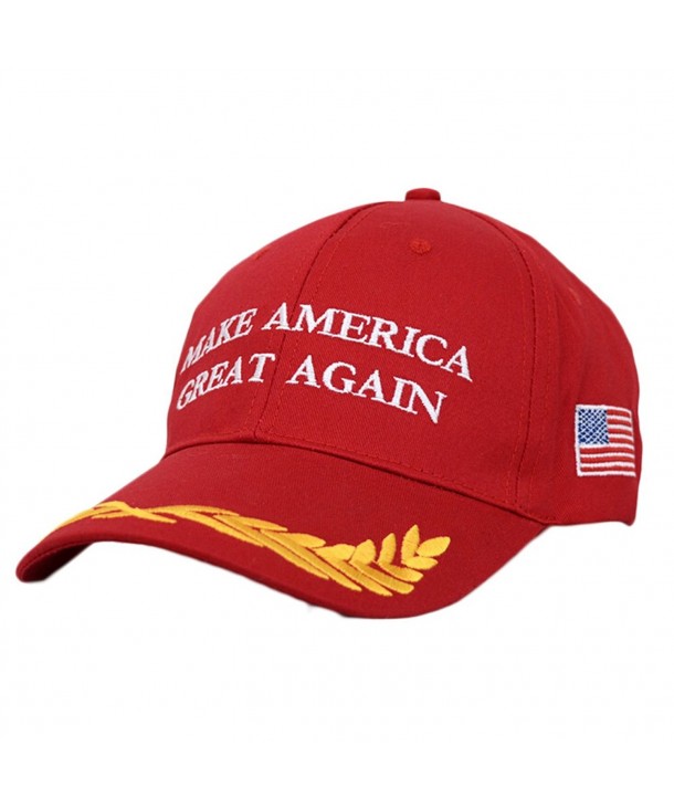 Dutch Brook Make America Great Again Donald Trump 2016 Campaign Cap Hat - Red - CW12MXRCXJ7