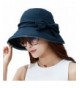SIGGI SPF50+ Foldable Womens Bucket boonie Sun Hat w/Chin Cord For Summer - 89060_navy - CY182SHR6X8