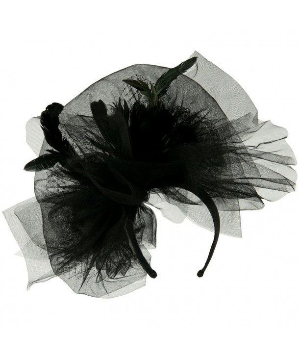 Tulle Couture Fascinator - Black W24S53F - CO110A3V7FP