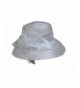 Derby Hat with Feathers and Satin in Red- Black- Brown- Cream or White by Goal 2020 - White - CW118NW6WAZ
