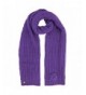 Purple Feminine Rosette Beret Scarf in Fashion Scarves