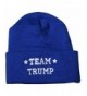 Treefrogg Apparel Team Trump Hat - Beanie Is Made In USA - Trump Cap - Patriot Blue - CH12N2N66HD
