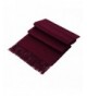 CLEARANCE Cashmere Blended Premium Burgundy in Fashion Scarves