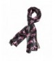 Breast Cancer Awareness Ribbons Scarf - Black 2 - CZ11TZAAA55