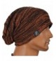 Stylish Unisex Slouchy Crease Knit Beanie Long Hat - Rust - CI127BCFKSD