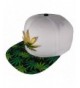 Cap2Shoes Marijuana Metal Snapback Green