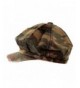 Morehats Womens Packable Camouflage Newsboy