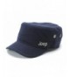 Men's Classic Flat Floppy Hat Summer Sun Baseball Hat Fishing Camping Travel - Navy Blue - C8183NDLME7