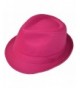 MLN Women's Fedora Hot Pink - CL127BOOOU1
