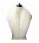 Dikoaina Extra Large Women's Faux Fur Collar for Winter Coat - White - CB183UXNYRS