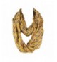 Tribal Print Infinity Scarf Fashion Style Winter Circle Loop Cowl Wrap Layer 74" - Yellow - CI11TWGA9BT