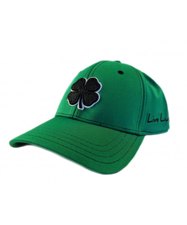 Black Clover Golf Premium Clover Hat - Kelly Green/Black 63 - C211K74YNT5