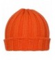 TopHeadwear Winter Ribbed Pocket Beanies - Orange - CP11P5L1CH1