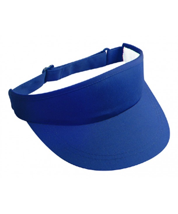 Otto Caps Deluxe Cotton Twill Sun Visors - Navy - CY11U5JYAZX